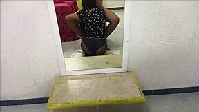 she gives oral to her boyfriend in a passionate blowjob session.