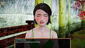 my new family 507 features a teen brunette with small tits