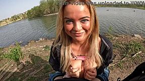 Adam Danger TV Quick Blowjob at Park with Alexis