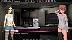 Finishing the game in the fixer series with anime hentai elements