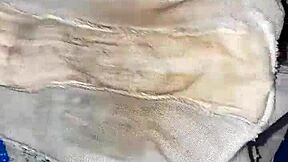 Neighbor's dirty panties found in laundry