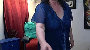 Pervert Spies on BBW with Big Tits During Sex