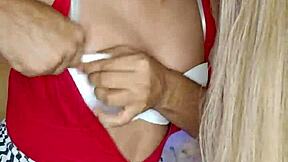 travesti hermosa y maquillada