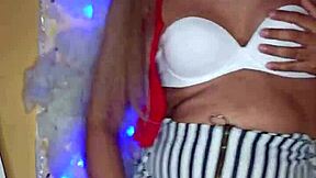 travesti hermosa y maquillada