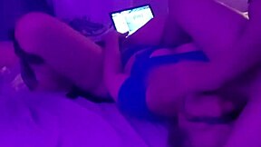 Sexy Blonde in Outfit Performs Amateur Deepthroat Blowjob