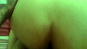 Bent over in doggystyle position.