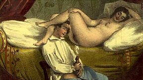 Vintage Illustration Showcasing Retro Cartoon Art in Detailed Antique Style