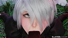 Anime Slut Treated Roughly in Hentai