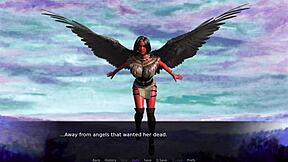 Lilith asks 'want to fuck my big ass and tits?' with gabriel