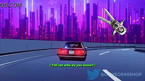 riley reid in cartoon hentai blowjob animation