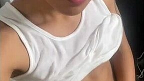 she loves spending the afternoon with friends!