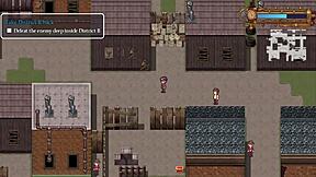 i saw the cute girl with small tits masturbating near men, they didn't notice, oh shit