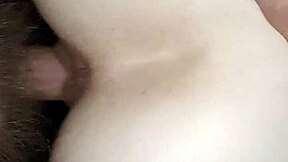 A skinny girl is very horny and wet and moans loudly during sex