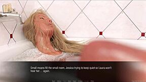 Jessica Oneil Masturbates Shaved Pussy