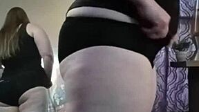 bbshorty shows big gay milf ass in new haul