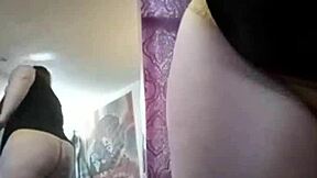 bbshorty shows big gay milf ass in new haul