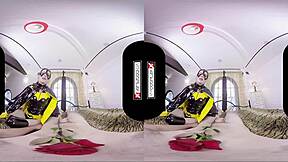 Batgirl Cosplay Slut Blows You Silly in VR!