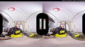 Batgirl Cosplay Slut Blows You Silly in VR!