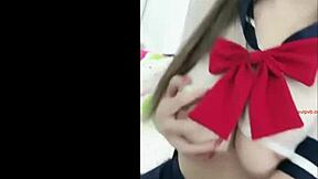 Asian hot cam girl, oops, I mean she's super steamy... ya know?