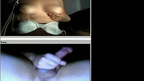 Sexy teen on webcam chatting and showing off.