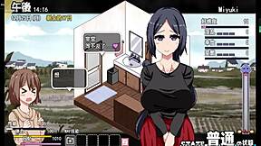 big tits anime girl in new hentai game version