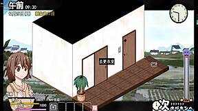 big tits anime girl in new hentai game version