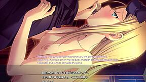 Mysterious scene from Dungeon of Regalias with subtitles