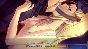 Mysterious scene from Dungeon of Regalias with subtitles