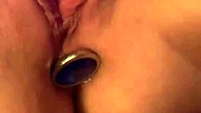 Amateur gets anal blowjob at home