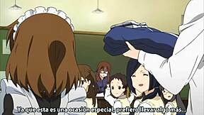 k-on girls in detailed hentai sex with music in episode 06