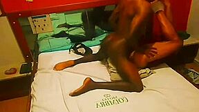 Meu Amigo Africano Conhecendo Minha Casinha De Porra