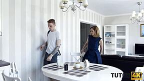 Wow! Angry Guy Fucks Innocent Tutor After Failed Exam Hard!