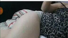 wow! brazilian bride masturbates her big tits on wedding day