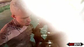 the story of fucking the naughty one's ass with a big cock