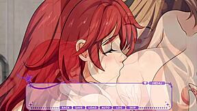 Anime Lesbian Idol Uses Toys For Fingering Masturbation