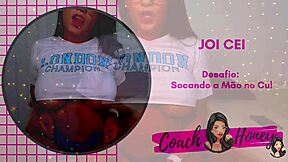 desafio socando a mão no cuzinho joi cei punheta guiada 32 😏