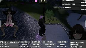 Sereka exposes in naked coat outdoors 😳