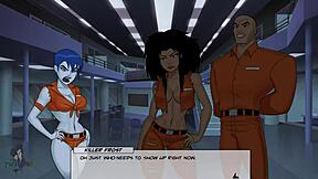 Hello Ivy gets monster fucked in prison!