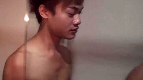 Watch The Twink Get Fucked Bareback In The Shower