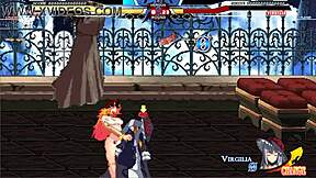 jessica battles warugiria in a paid anime character fight