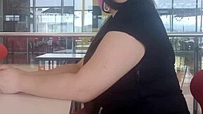 Blonde Milf Gets Rough Anal Sex In Mall