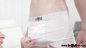 see our 1st freckle-faced him fuck with zee alexander and lolly dames