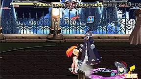 jessica battles warugiria in a paid anime character fight