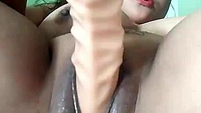 Pornstar Poosoo Cums Hard in Intense Scene