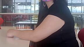 Blonde Milf Gets Rough Anal Sex In Mall