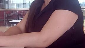 Blonde Milf Gets Rough Anal Sex In Mall