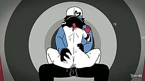 random cartoon adventure unfolds