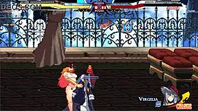 jessica battles warugiria in a paid anime character fight