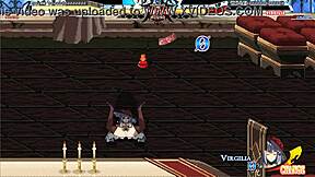 jessica battles warugiria in a paid anime character fight