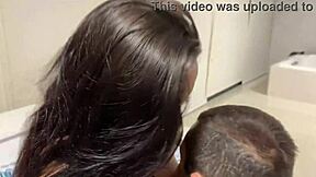 brunette with piercing shows off and takes dick part 2